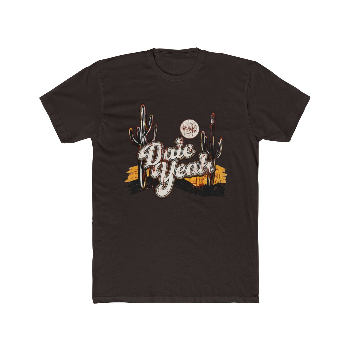 Men’s Dale Yeah, Dale Brisby Rust T Shirt P9-3368 - alternate angle 2, merchandise
