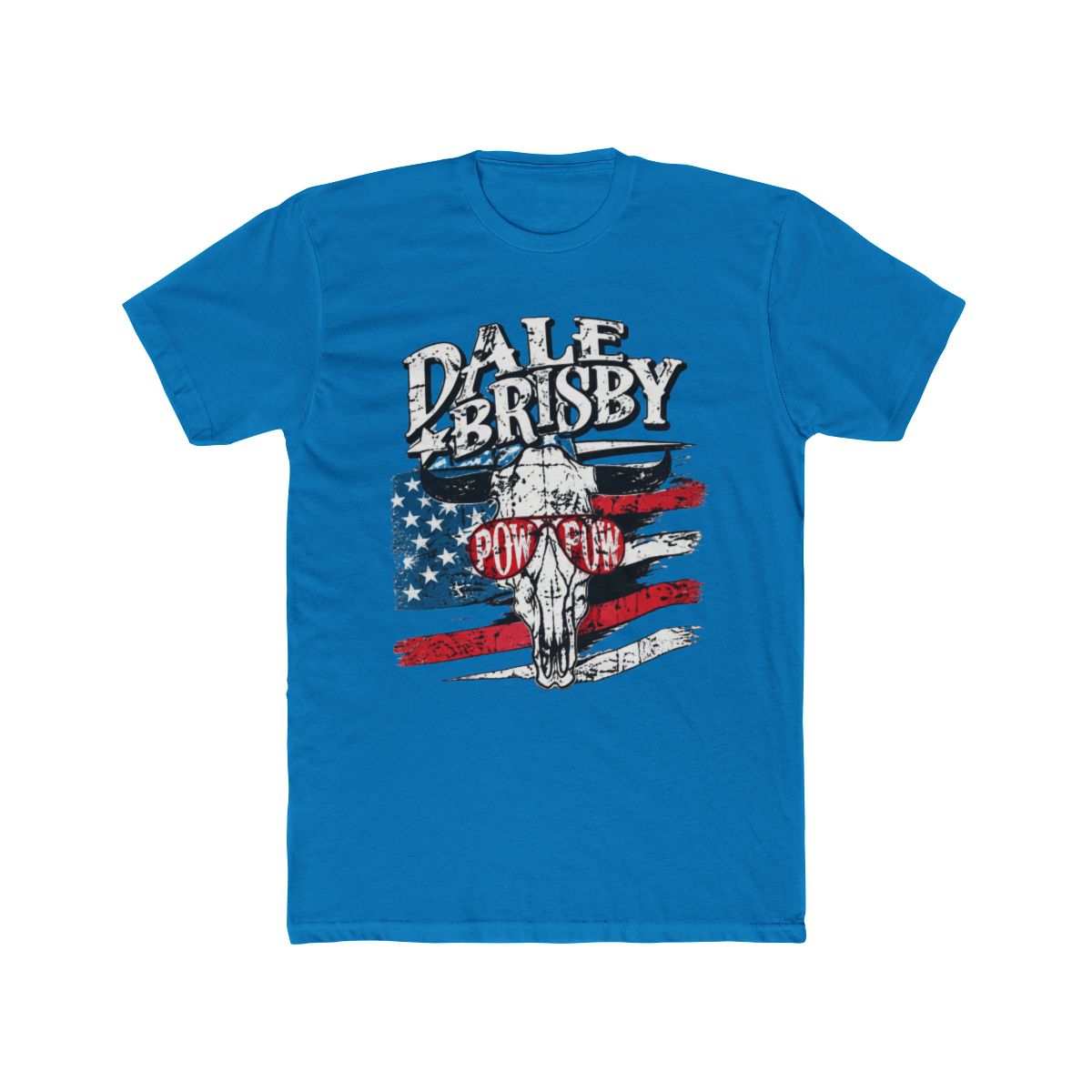 Dale Brisby Pow Pow Flag T Shirt - alternate angle 4, merchandise