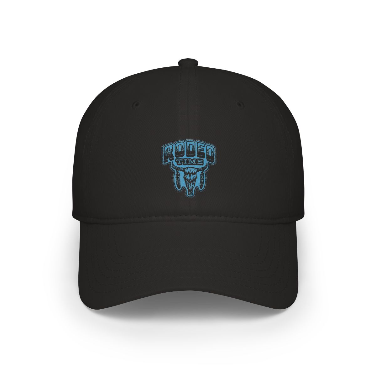 Black Rodeo Time Skull Rope Cap | Dale Brisby