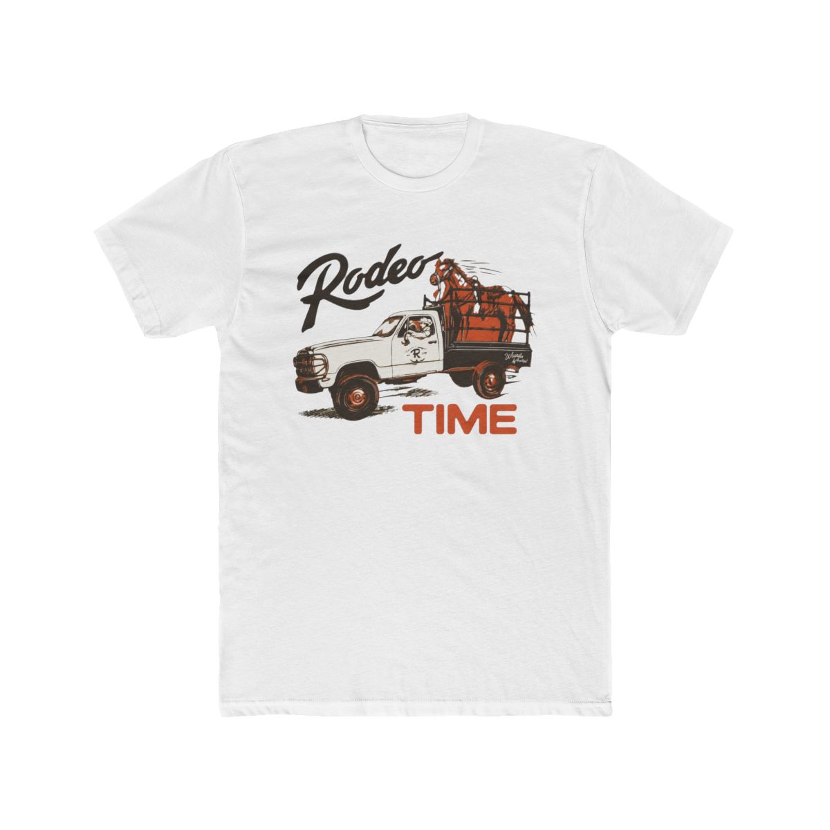 Dale Brisby Rodeo Time Truck Graphic Tee - Official T-Shirts merchandise